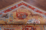 Super Kazak Hand Knotted Wool Rug - 8' 0" X 10' 0" - Golden Nile