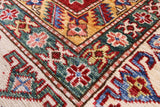 Red Super Kazak Hand Knotted Wool Rug - 10' 2" X 14' 4" - Golden Nile