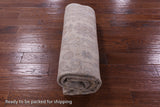 White Wash Peshawar Hand Knotted Wool Rug - 6' 0" X 9' 2" - Golden Nile