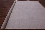 Ivory White Wash Peshawar Hand Knotted Wool Rug - 10' 0" X 13' 8" - Golden Nile