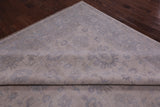 Ivory Peshawar Hand Knotted Wool Rug - 9' 10" X 13' 7" - Golden Nile