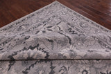 Grey Peshawar Handmade Wool Rug - 9' 4" X 11' 11" - Golden Nile