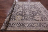 Grey Peshawar Hand Knotted Wool Rug - 9' 9" X 13' 9" - Golden Nile