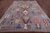 Tribal Moroccan Hand Knotted Wool Rug - 8' 8" X 11' 11" - Golden Nile