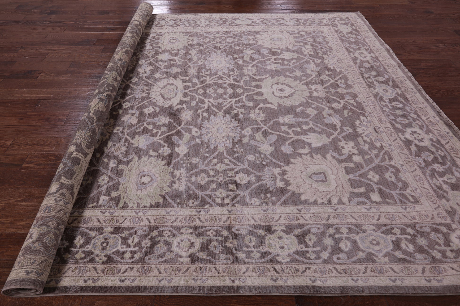 Peshawar Handmade Wool Rug - 8' 11" X 11' 9" - Golden Nile
