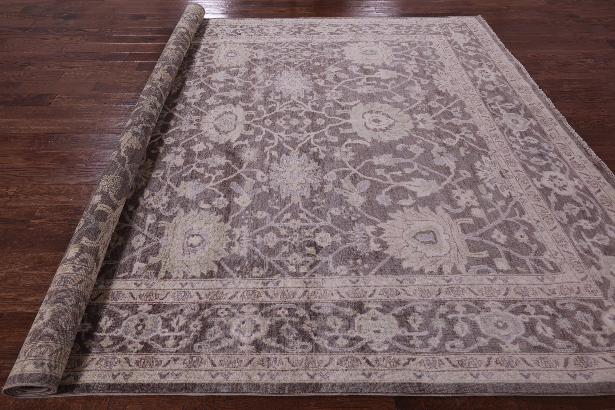 Peshawar Handmade Wool Rug - 8' 11" X 11' 9" - Golden Nile