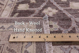 Peshawar Handmade Wool Rug - 8' 11" X 11' 9" - Golden Nile