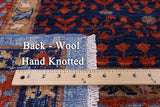 Geometric Persian Mamluk Hand Knotted Wool Rug - 8' 7" X 11' 10" - Golden Nile