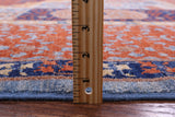 Geometric Persian Mamluk Hand Knotted Wool Rug - 8' 7" X 11' 10" - Golden Nile