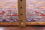 Gold Super Kazak Hand Knotted Wool Rug - 5' 5" X 7' 7" - Golden Nile