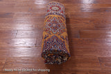 Gold Super Kazak Hand Knotted Wool Rug - 5' 5" X 7' 7" - Golden Nile