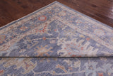 Grey Turkish Oushak Handmade Wool Rug - 10' 1" X 13' 8" - Golden Nile