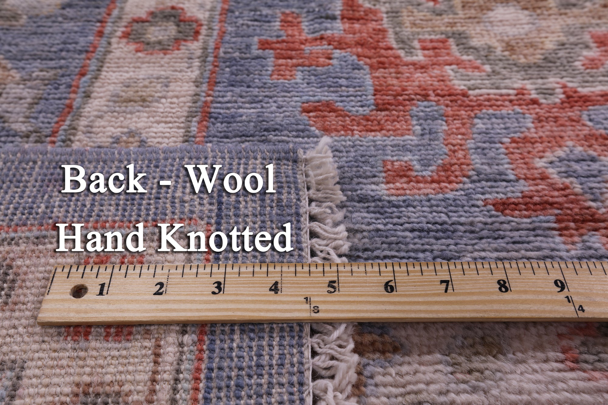 Grey Turkish Oushak Hand Knotted Wool Rug - 9' 0" X 11' 8" - Golden Nile