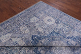 Geometric Persian Mamluk Hand Knotted Wool Rug - 8' 10" X 11' 7" - Golden Nile