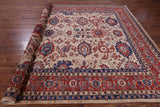 Persian Fine Serapi Hand Knotted Wool Rug - 9' 0" X 11' 10" - Golden Nile