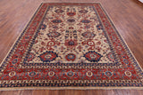 Persian Fine Serapi Hand Knotted Wool Rug - 9' 0" X 11' 10" - Golden Nile