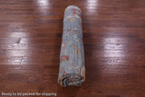 Blue Turkish Oushak Hand Knotted Wool Rug - 9' 3" X 11' 10" - Golden Nile