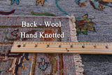 Peshawar Hand Knotted Wool Rug - 6' 9" X 10' 3" - Golden Nile