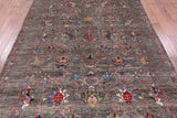 Peshawar Hand Knotted Wool Rug - 6' 9" X 9' 10" - Golden Nile