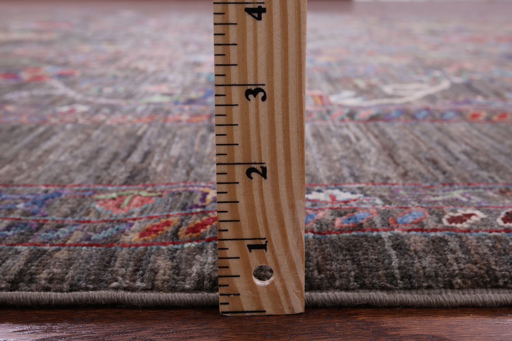 Peshawar Hand Knotted Wool Rug - 6' 9" X 9' 10" - Golden Nile