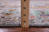 Turkmen Ersari Hand Knotted Wool Rug - 6' 8" X 9' 5" - Golden Nile