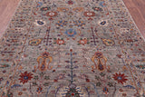 Peshawar Handmade Wool Rug - 5' 7" X 7' 10" - Golden Nile