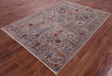 Peshawar Handmade Wool Rug - 5' 7" X 7' 10" - Golden Nile