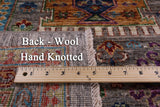 Turkmen Ersari Hand Knotted Wool Rug - 5' 9" X 8' 0" - Golden Nile