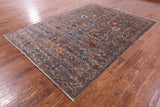 Peshawar Hand Knotted Wool Rug - 6' 9" X 9' 8" - Golden Nile