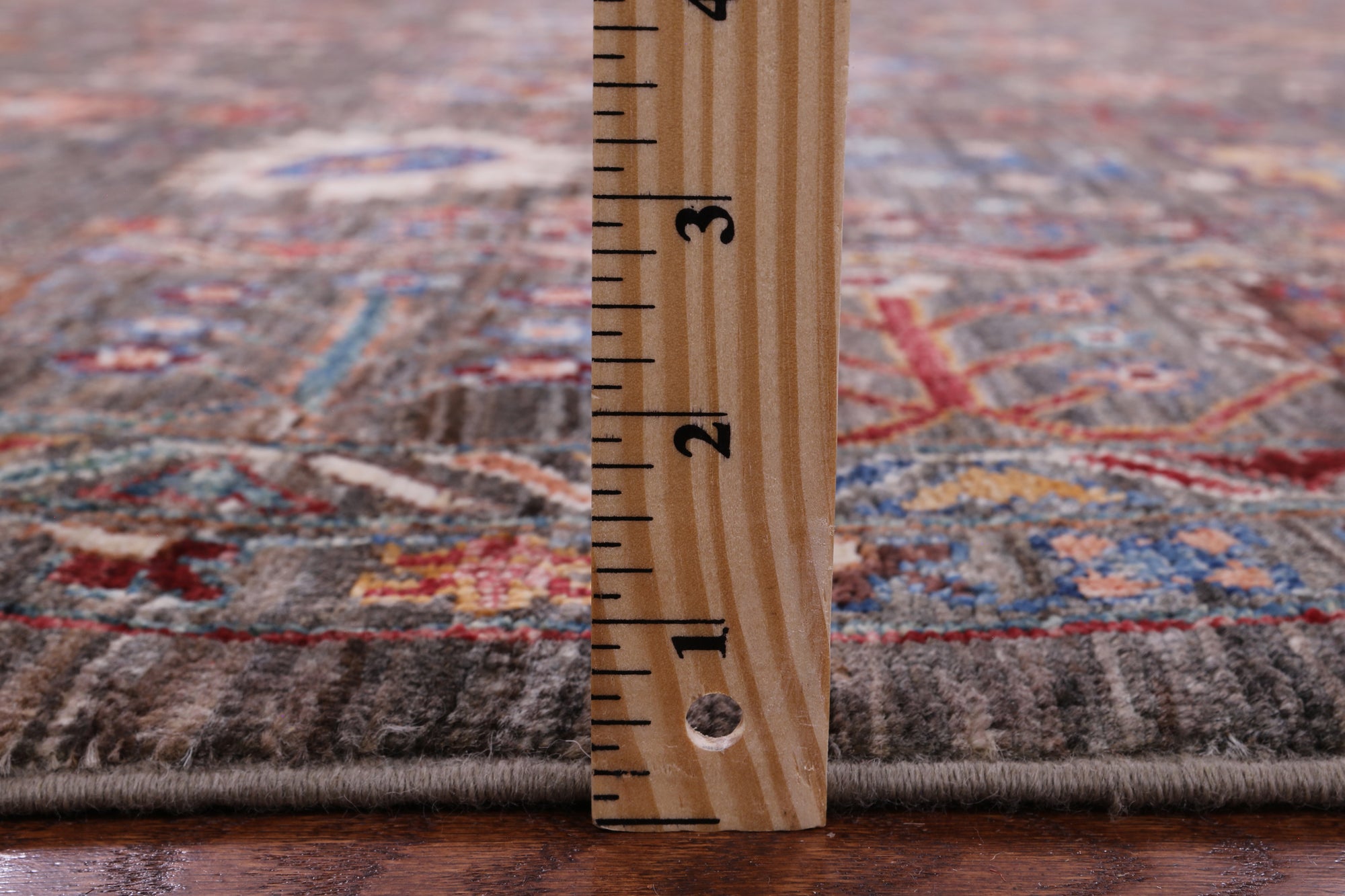 Peshawar Hand Knotted Wool Rug - 6' 9" X 9' 8" - Golden Nile