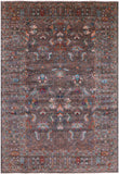 Peshawar Hand Knotted Wool Rug - 6' 10" X 9' 11" - Golden Nile