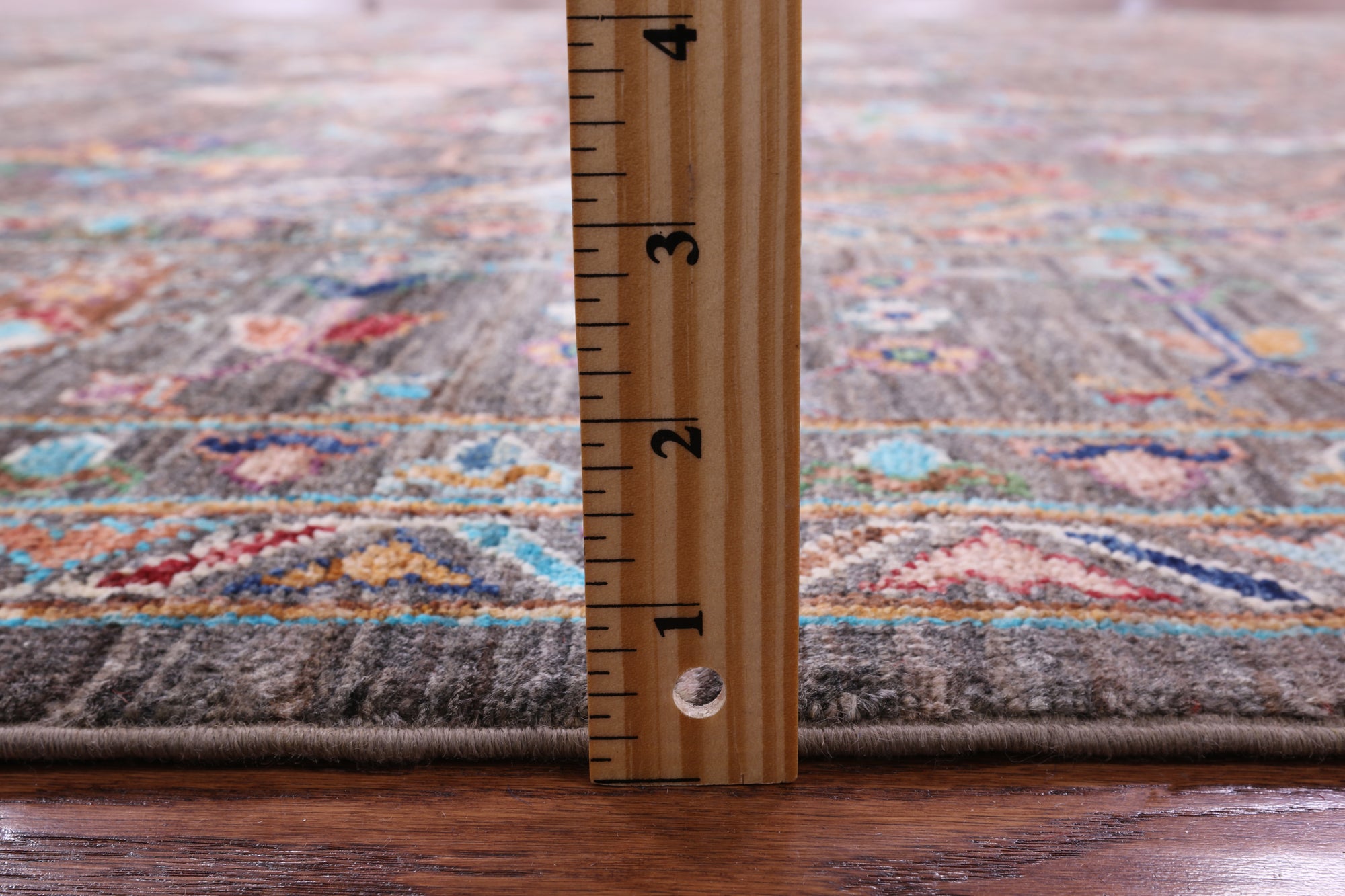 Peshawar Hand Knotted Wool Rug - 6' 10" X 9' 11" - Golden Nile