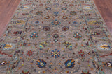 Peshawar Handmade Wool Rug - 6' 6" X 9' 8" - Golden Nile