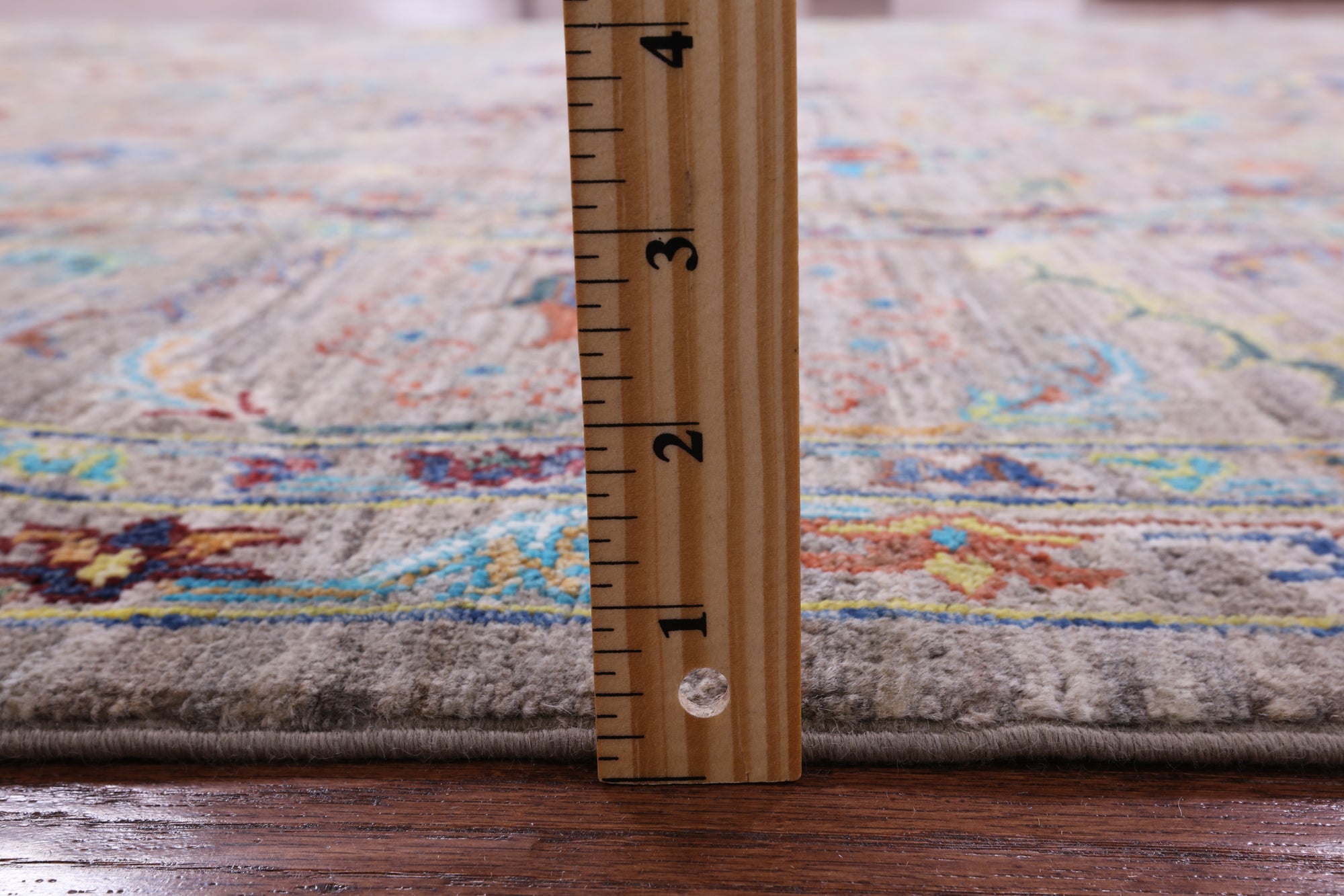 Peshawar Handmade Wool Rug - 6' 6" X 9' 8" - Golden Nile