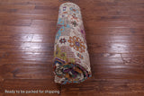 Grey Turkmen Ersari Hand Knotted Wool Rug - 5' 8" X 8' 0" - Golden Nile
