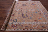 Turkish Oushak Handmade Wool Rug - 8' 9" X 11' 8" - Golden Nile