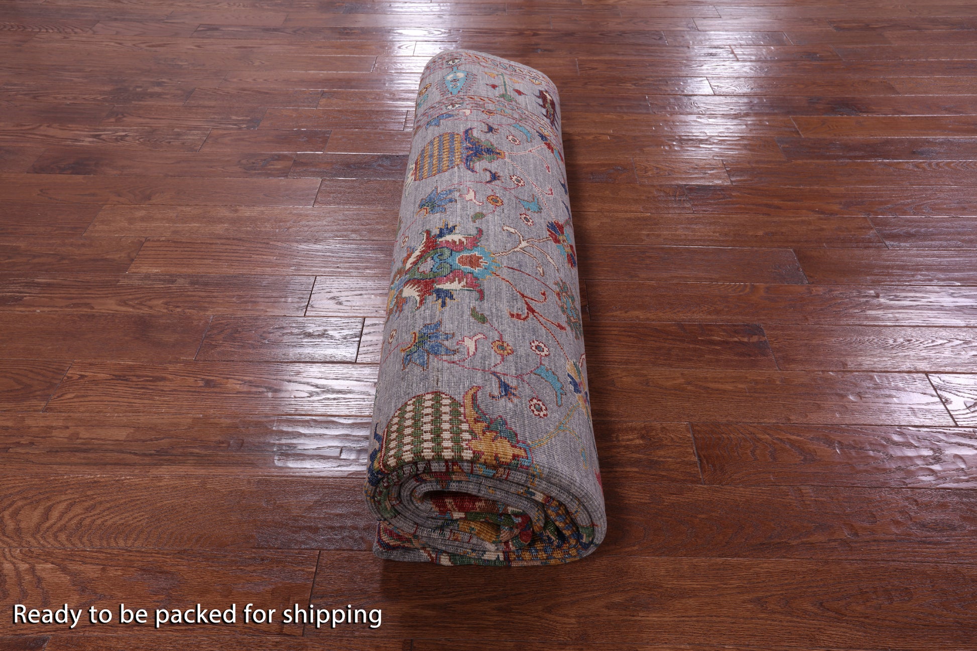 Peshawar Handmade Wool Rug - 8' 9" X 12' 1" - Golden Nile