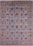 Peshawar Handmade Wool Rug - 8' 9" X 12' 1" - Golden Nile
