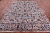 Peshawar Handmade Wool Rug - 8' 9" X 12' 1" - Golden Nile