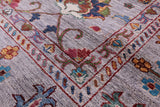 Peshawar Handmade Wool Rug - 8' 9" X 12' 1" - Golden Nile