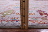 Peshawar Handmade Wool Rug - 8' 9" X 12' 1" - Golden Nile