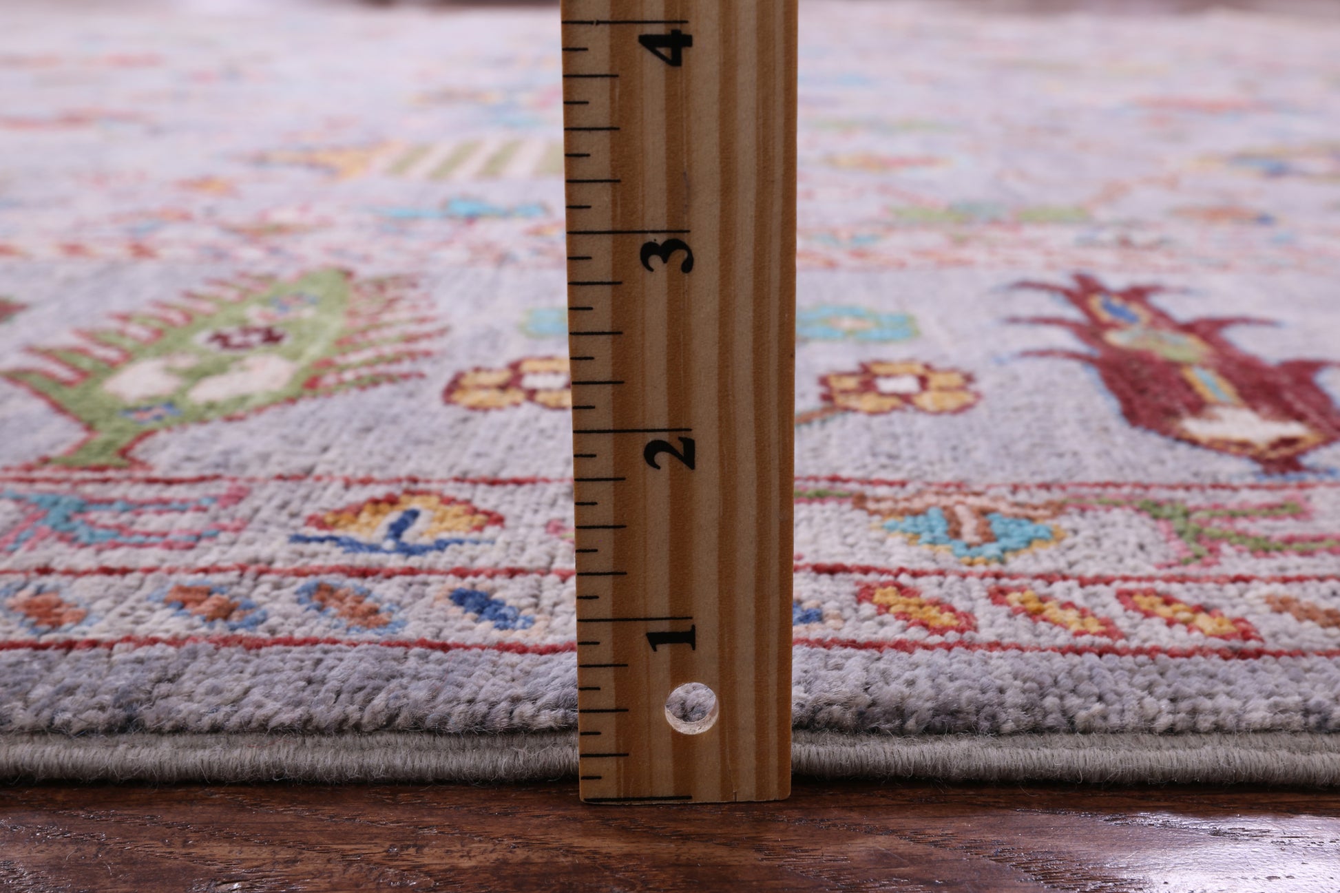 Peshawar Handmade Wool Rug - 8' 9" X 12' 1" - Golden Nile