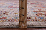 Turkmen Ersari Hand Knotted Wool Rug - 8' 0" X 11' 6" - Golden Nile