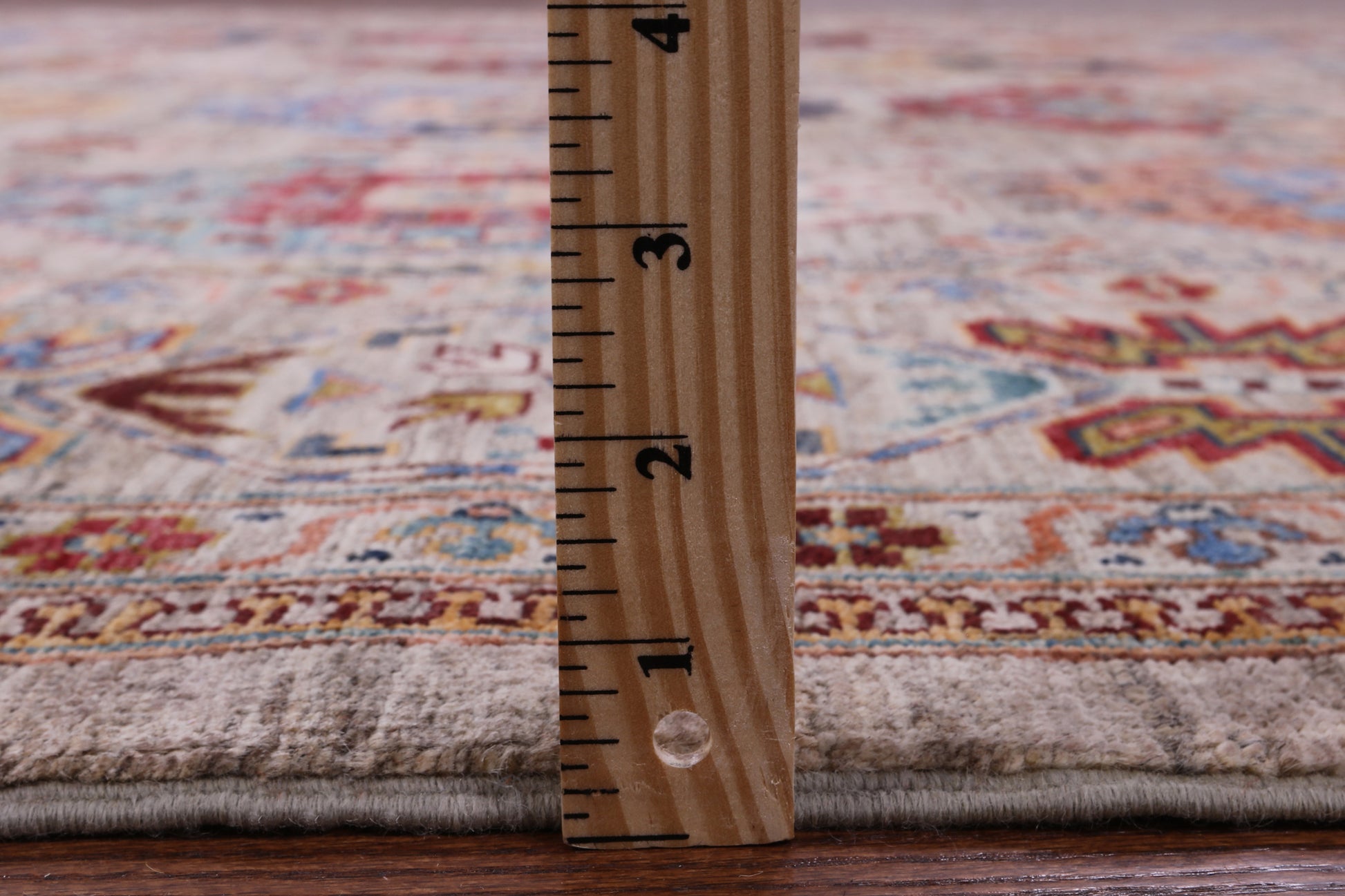 Turkmen Ersari Hand Knotted Wool Rug - 8' 0" X 11' 6" - Golden Nile