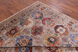 Turkmen Ersari Hand Knotted Wool Rug - 8' 0" X 11' 6" - Golden Nile