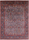 Persian Fine Serapi Handmade Wool Rug - 8' 10" X 11' 11" - Golden Nile