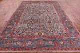 Persian Fine Serapi Handmade Wool Rug - 8' 10" X 11' 11" - Golden Nile
