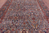 Persian Fine Serapi Handmade Wool Rug - 8' 10" X 11' 11" - Golden Nile