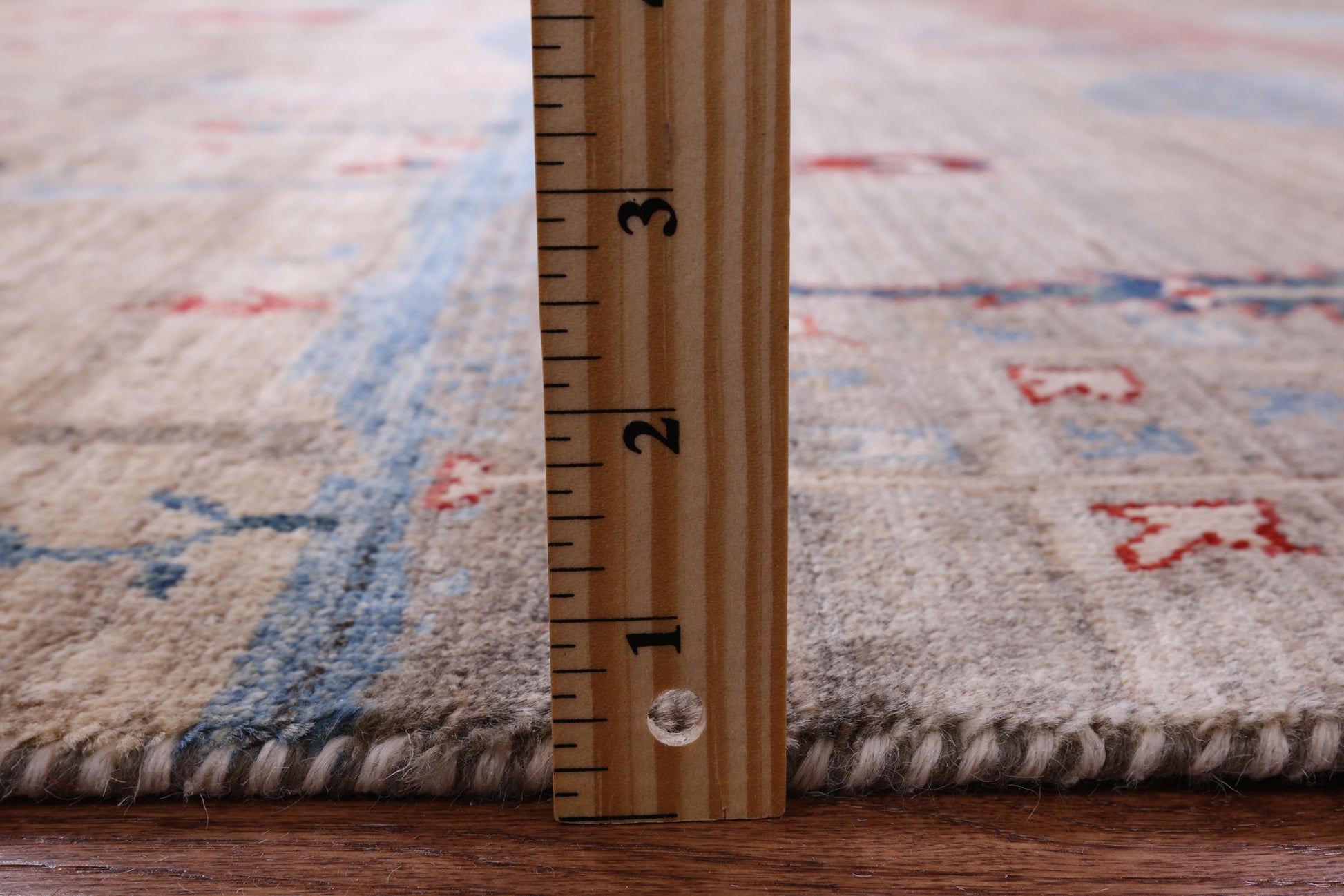 Tribal Persian Gabbeh Handmade Wool Rug - 5' 10" X 8' 5" - Golden Nile
