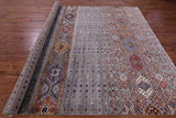 Khorjin Persian Gabbeh Hand Knotted Wool Rug - 8' 10" X 11' 10" - Golden Nile